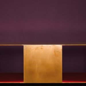 Copper Plate Coffee Table