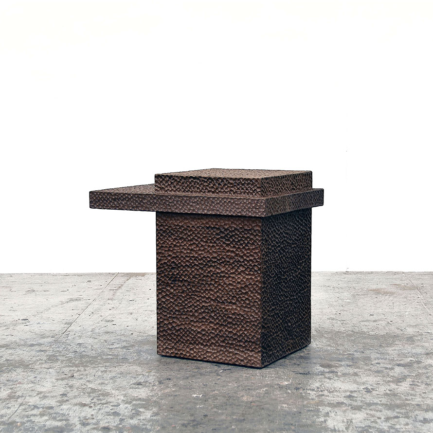 BWT4 Table in carved American walnut by John Eric Byers for RUNE, New York.